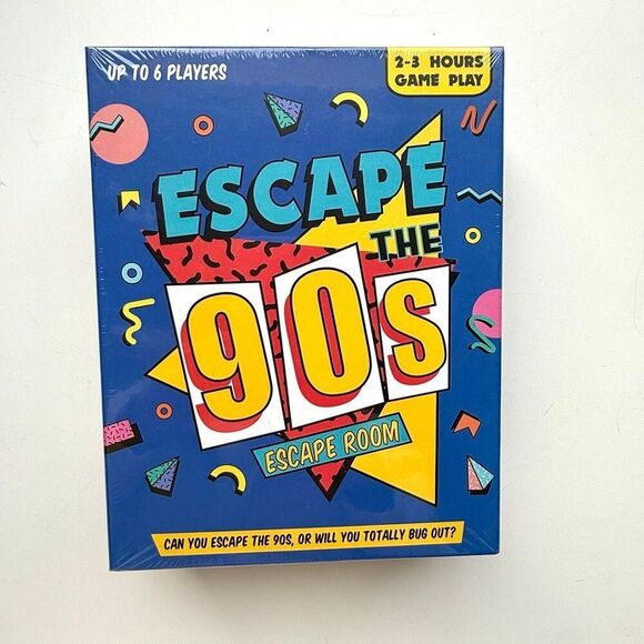 game republic Other - Escape The 90's" escape room game for up to 6 players. Brand new!
